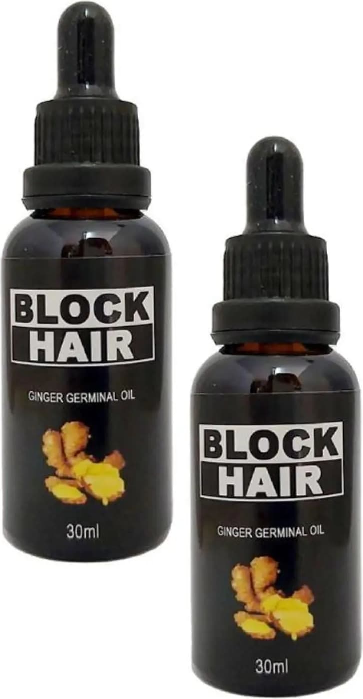 Block Hair Dolgun ve Canlı Görünüm Için Saç Serumu 30 ml x 2 Adet