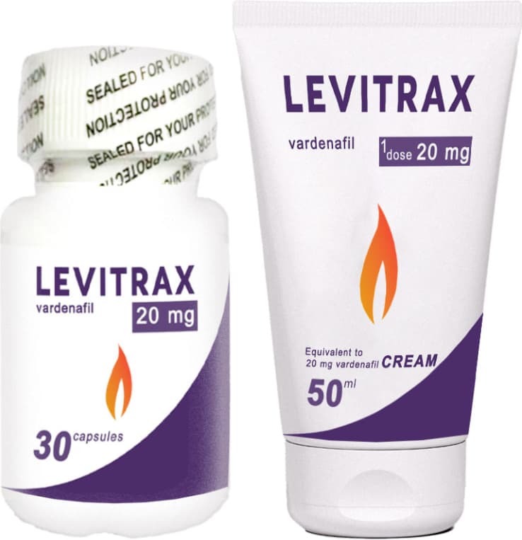 Naturalia : Levitrax 30LU Kapsüller + Levitrax 50 ml Krem: Erkeklerin Performanslarına Özel Set