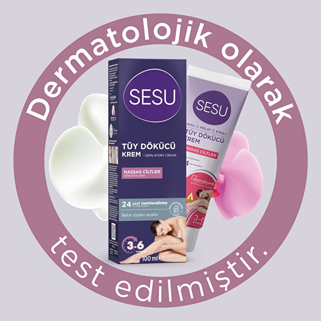 TÜY DÖKÜCÜ KREM & HASSAS CİLTLER İÇİN 100ML