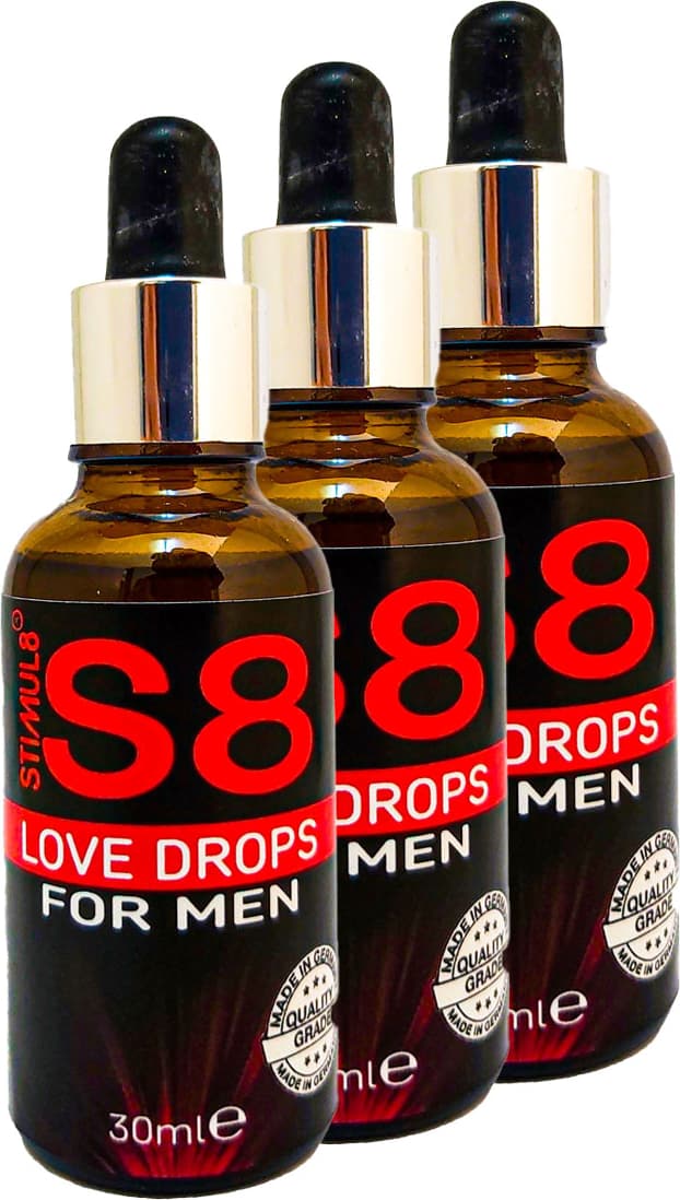 Stimul8 Erkeklere Özel Damla 30 ml x 3 adet