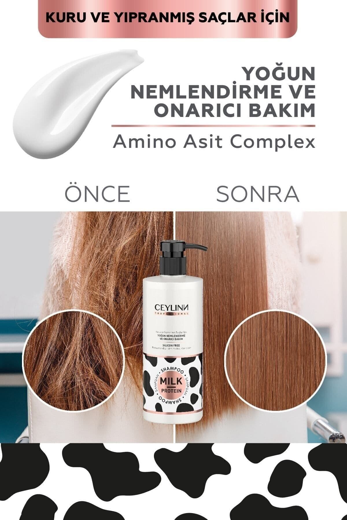 Yoğun Nemlendirme Milk Protein Şampuan 500 Ml