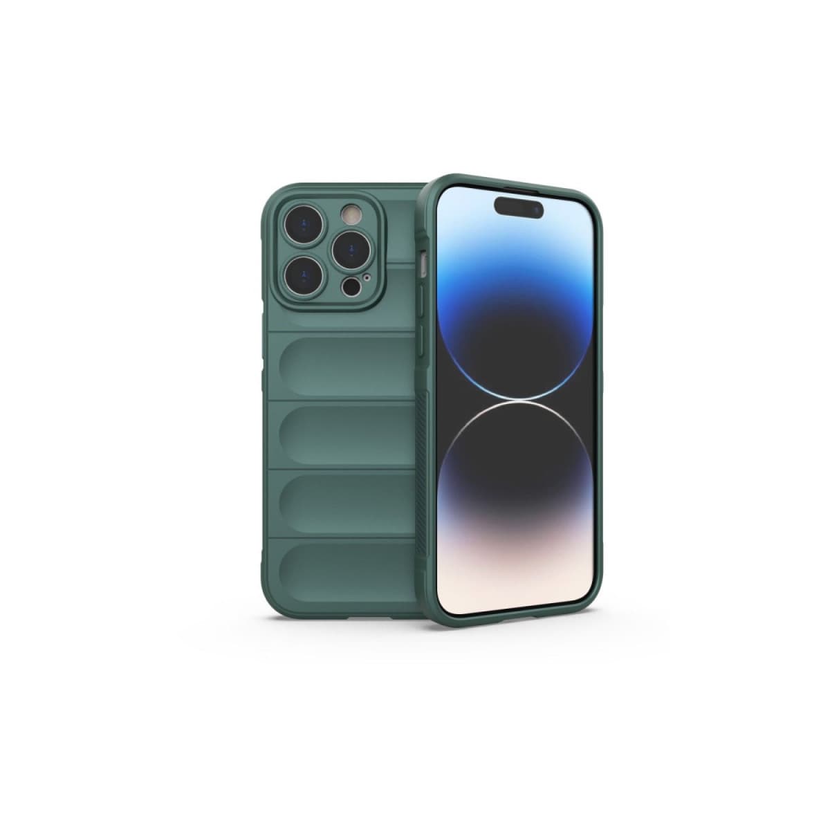 iPhone 16 Pro Max Kılıf Optimum Silikon - Koyu Yeşil