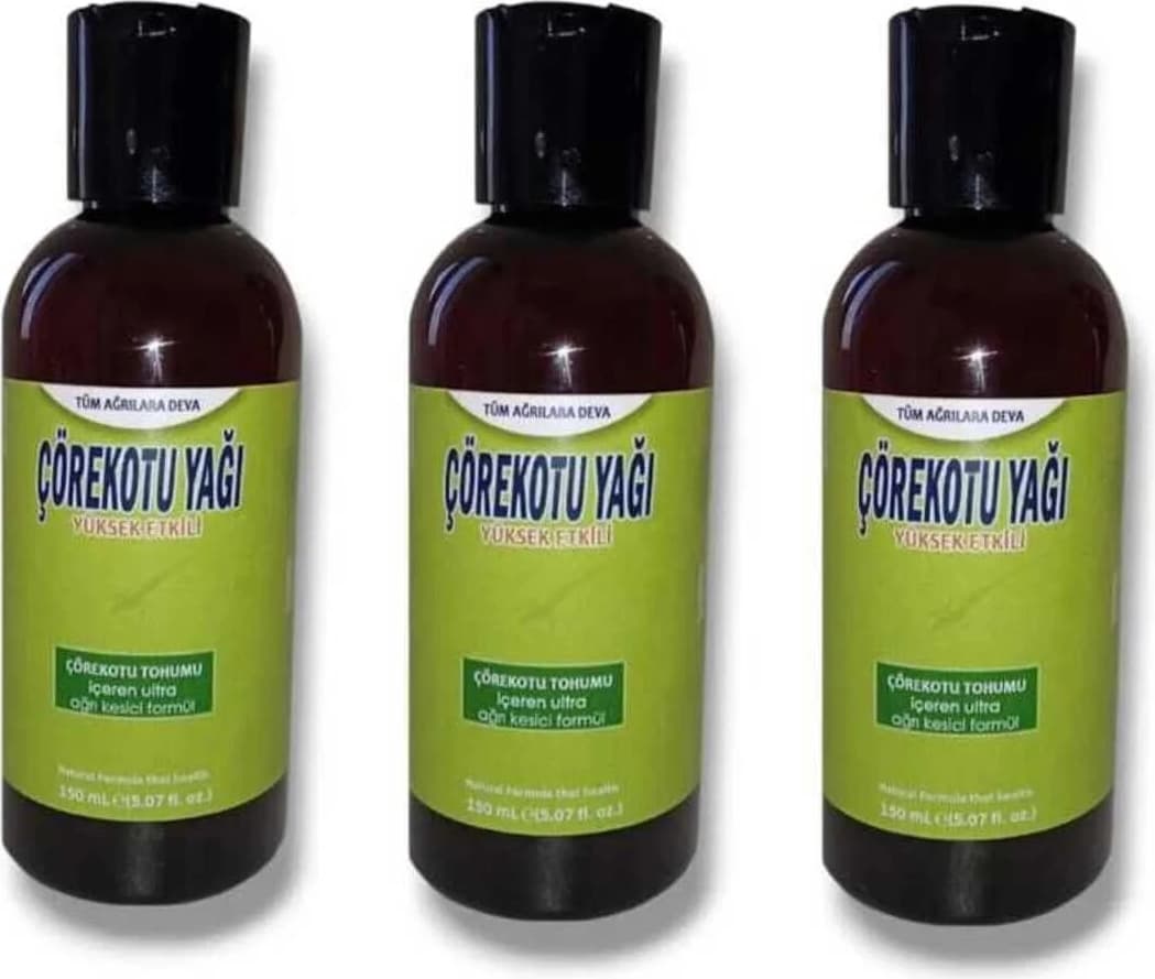 Çörek Otu Yağı Ürün 150 ml - 3 Adet