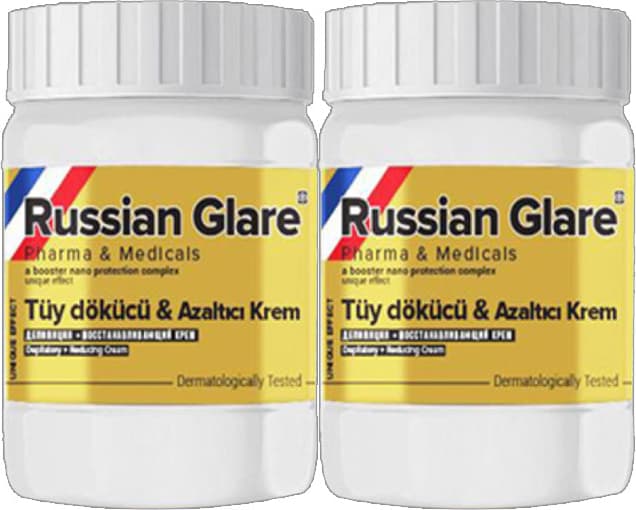 Glegnd Russ Glare Tüylere Krem DOROS927000315 Nano 2 Adet x 50 ml Russ Merhemi