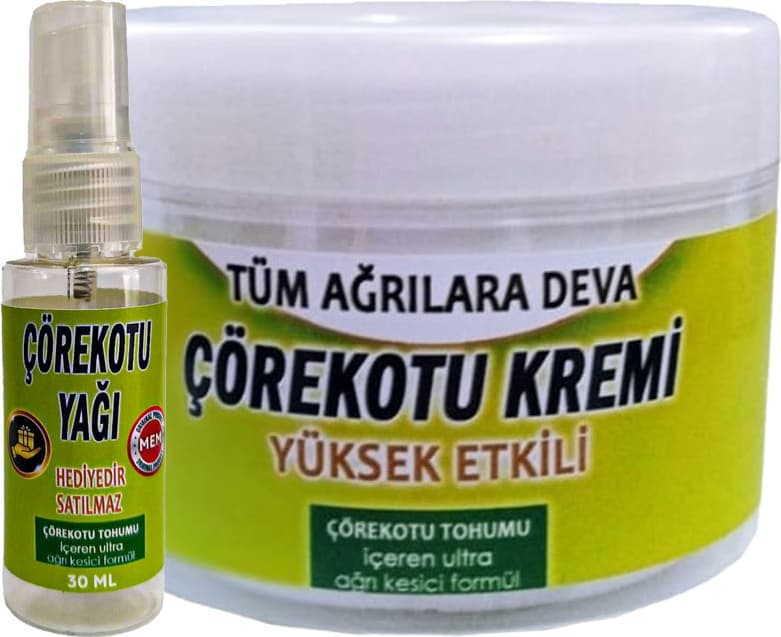 Playboy Çörek Otu Tohum Kremi CRK:003 100 ml Orta Boy + ve Yanında 30 ml Çörek Otu Yağı