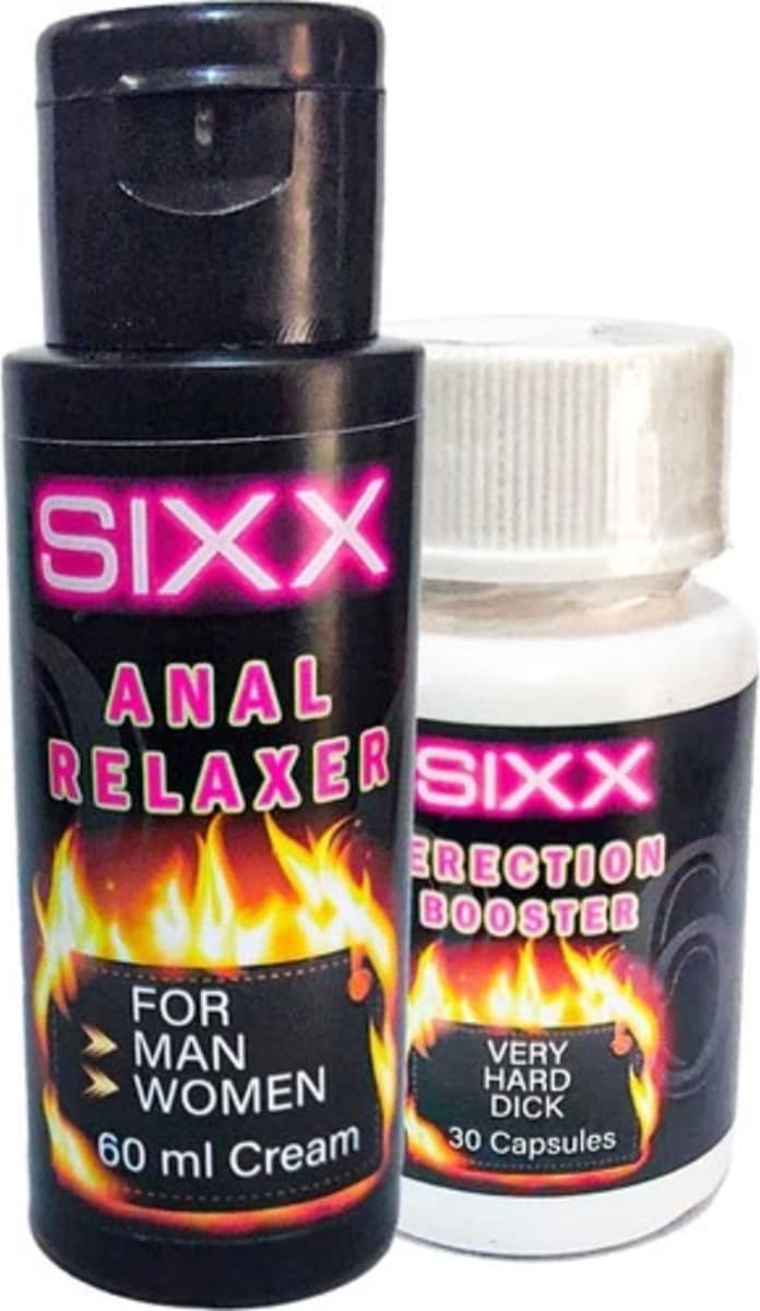 Süper Sixx 60 ml Bay Relax Krem +Erkeklere Özel Güç 30 Lu