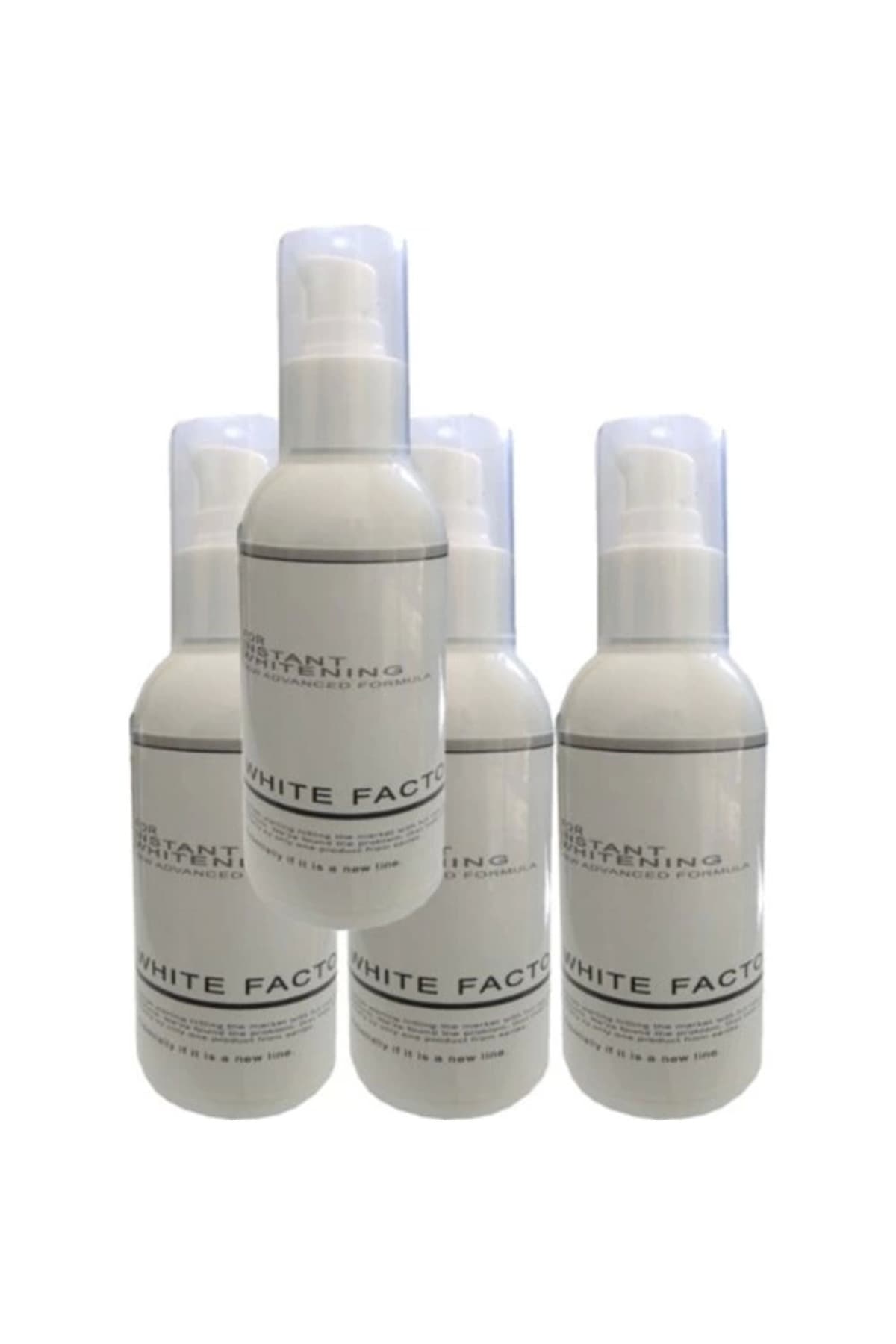 White Factor For Instant Whitening - Açıcı Krem 120 ml x 4 adet