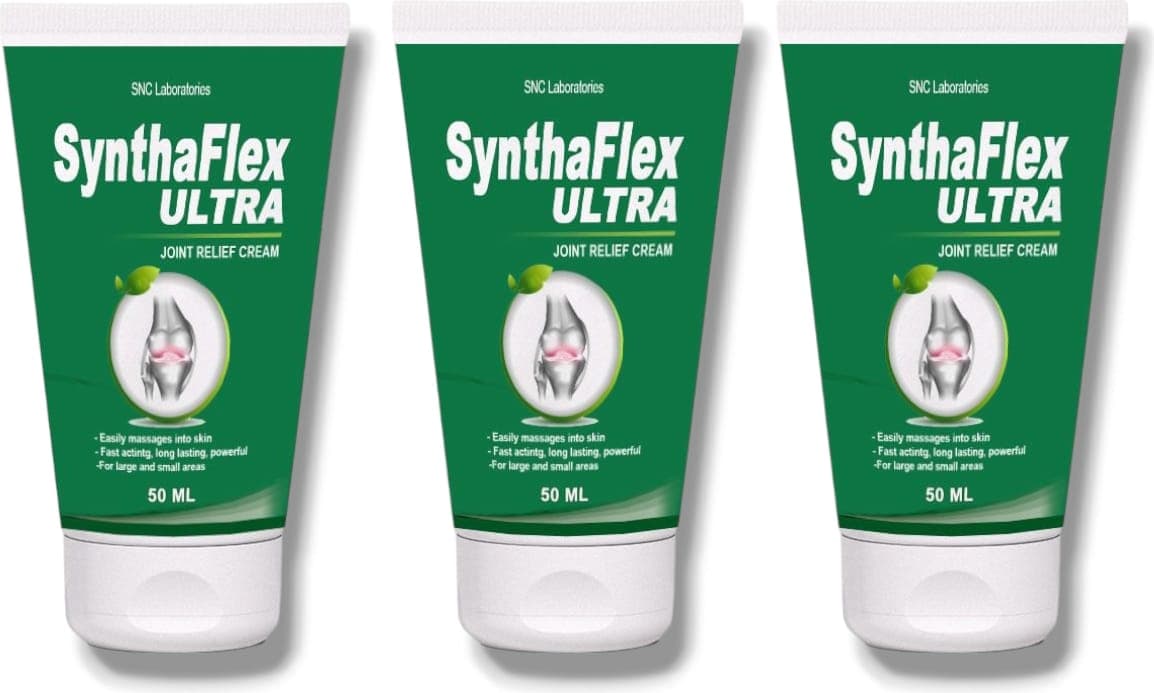 Synthaflex Ultra Vücut Ağrıları Için Masaj Bakım Kremi 50 ml x 3 Adet