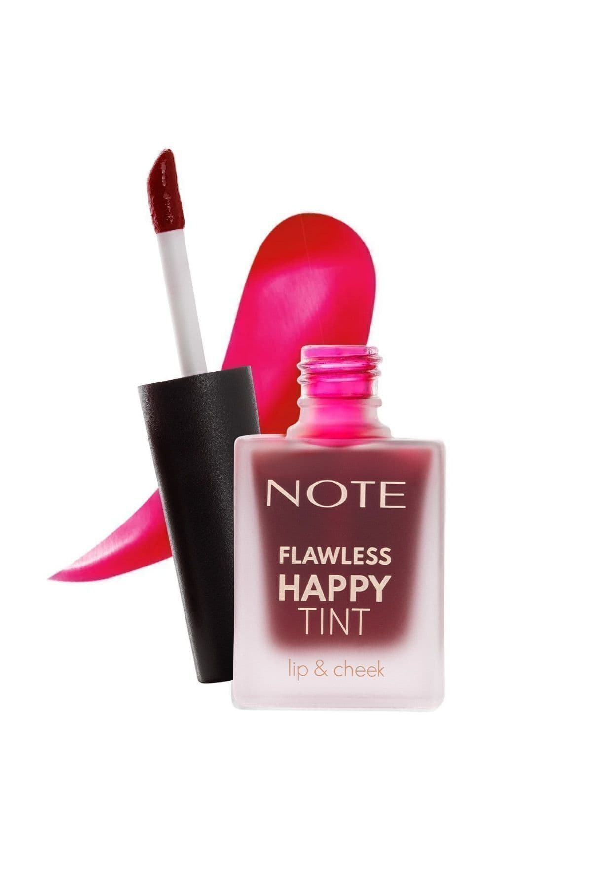 Cosmetics Flawless Happy Tint Lip & Cheek Dudak Ve Yanak Renklendirici Likit Allık - 03 Sweet Pink - Pembe