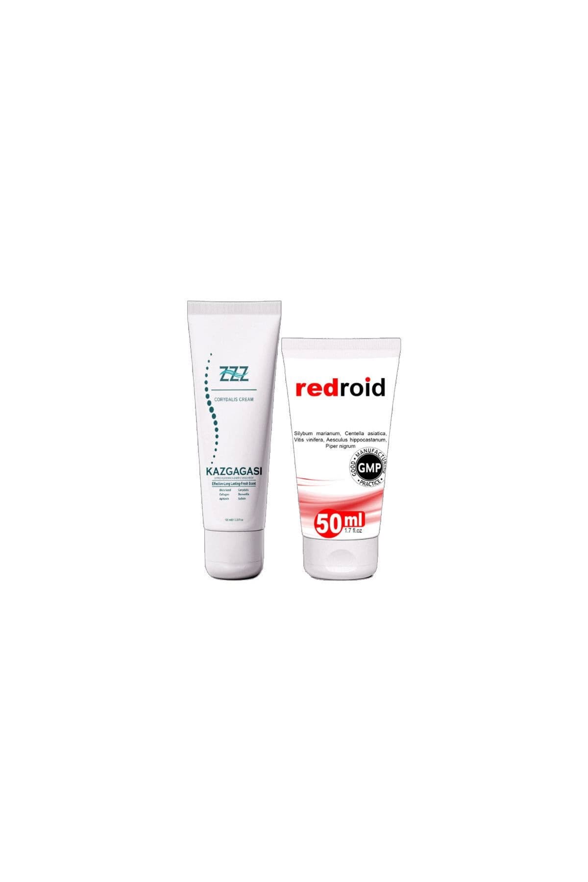 Kaz Gagası Kremi 100 ml Rahatlatıcı +Redroid Rahatlatıcı  Bakım 50 ml ile