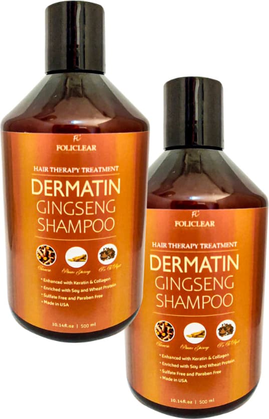 Policlear Dermatin Shampoo Ginsengli Özel Bakım Şampuanı 500 ml x 2 adet