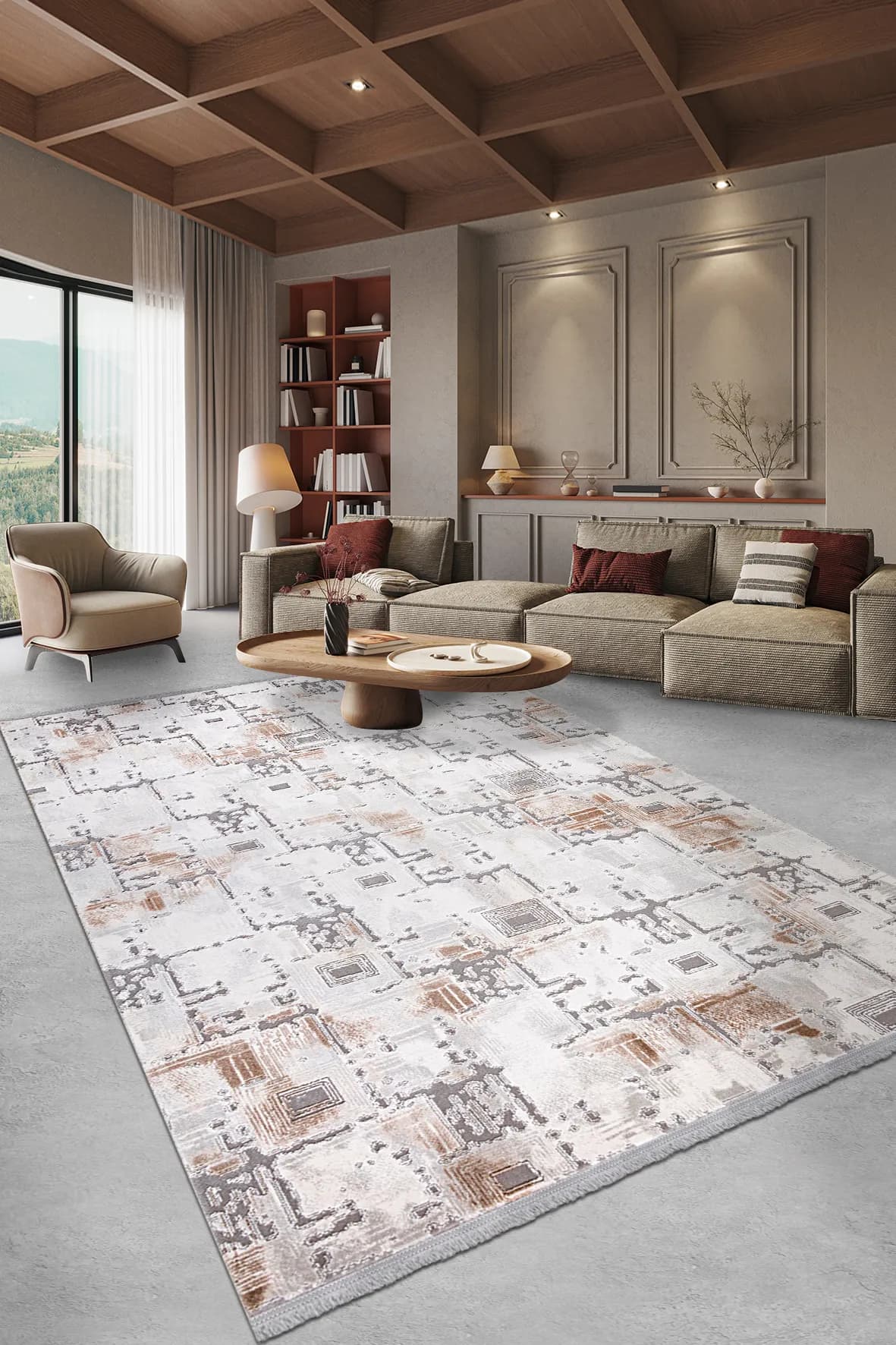 YoudayHomeCollection VALORİA Model Oturma Odası Halısı