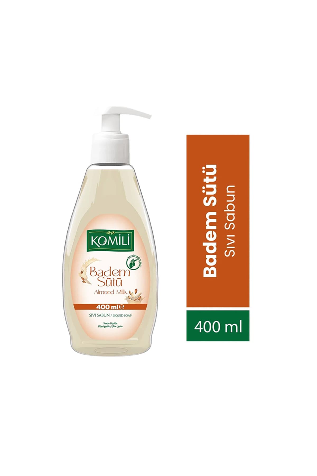 Sivi Sabun & Badem Sütü 400ML