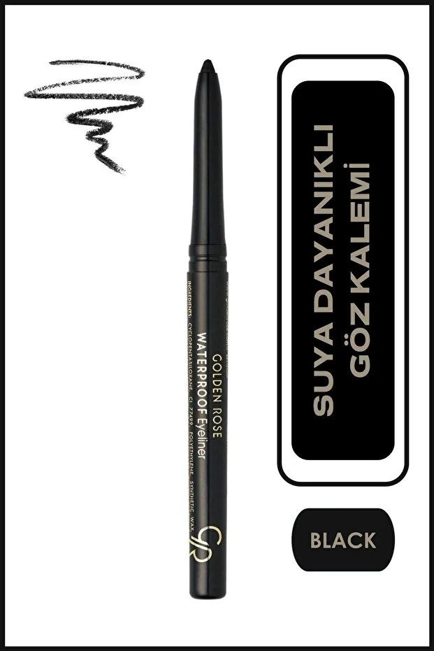 Waterproof Automatic Eyeliner 01 Asansörlü Göz Kalemi