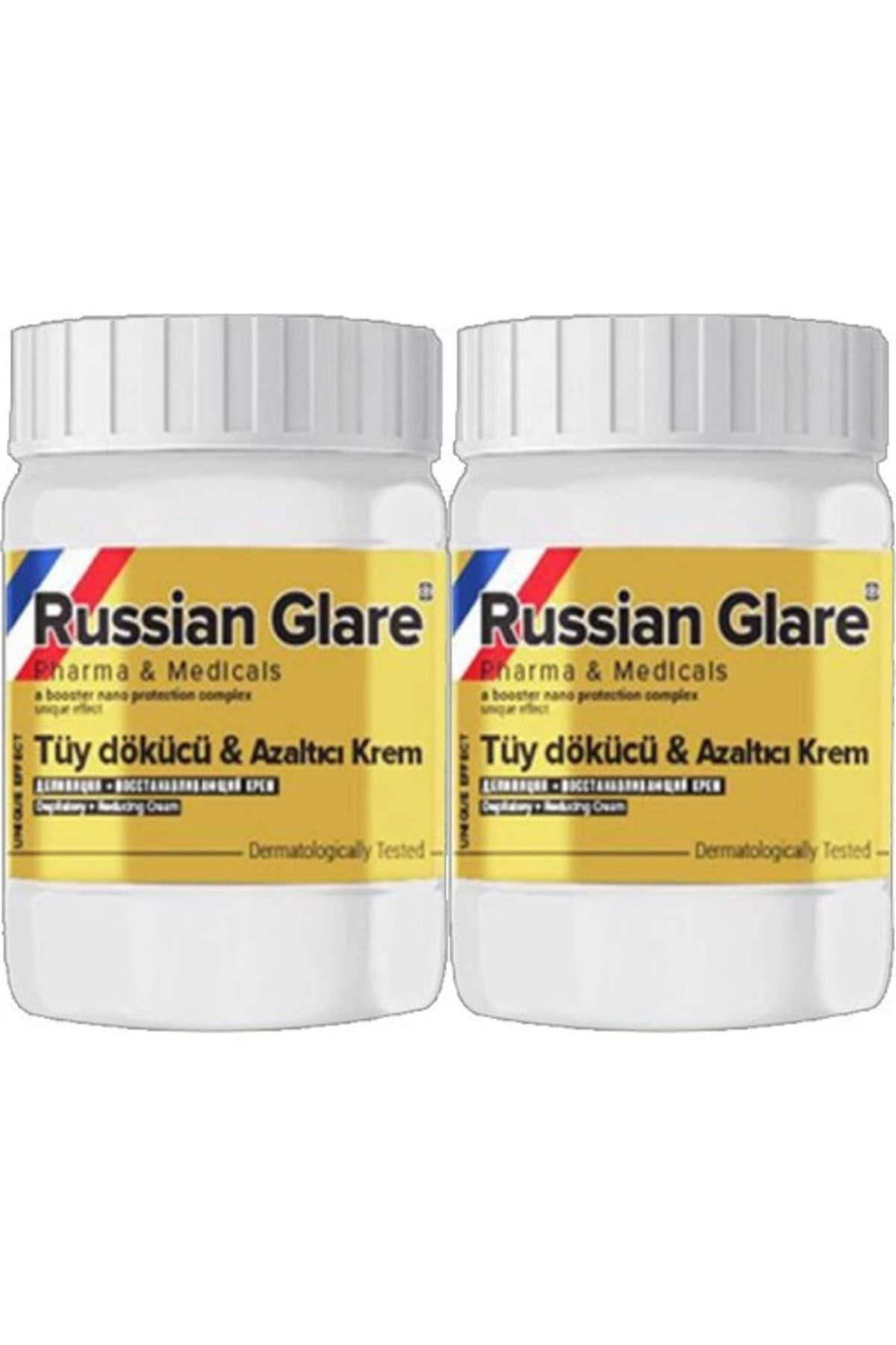 Russ Glare Tüylere Krem Nano 2li x 50 ml Russ Merhemi