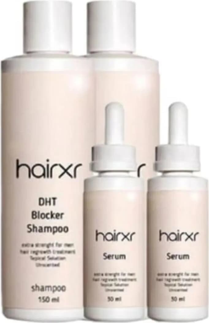 Hairx Saç Uzatıcı Şampuanı 150 ml Saç G.çlendirici Serumu 30 ml x 2şer Adet