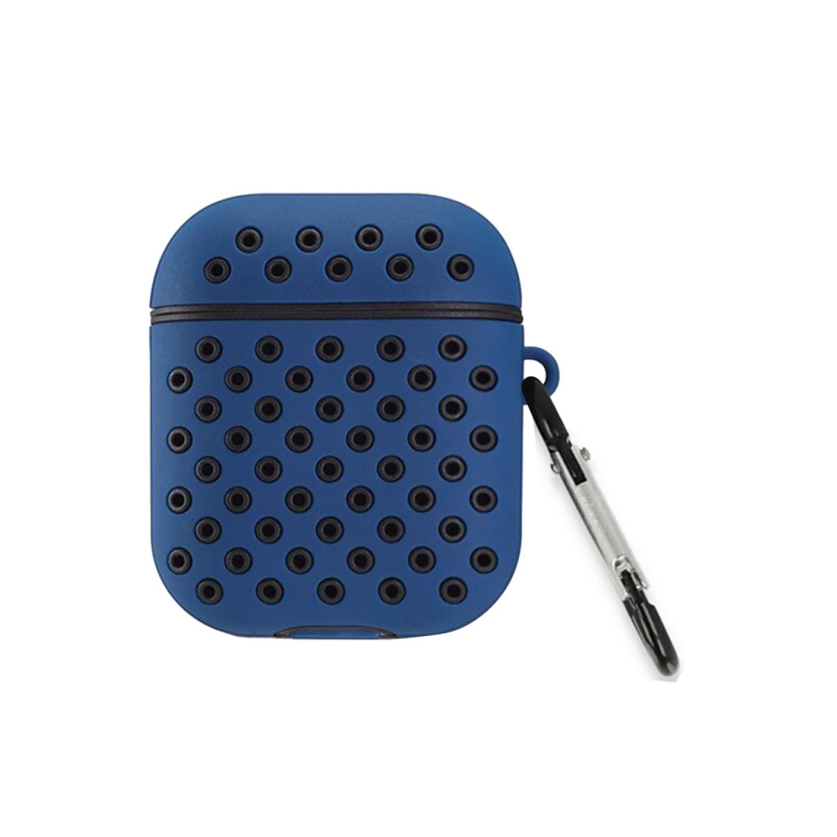 Airpods 2 (2.nesil) Spor Delikli Kılıf - Lacivert-Siyah