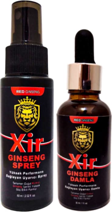 Xir Erkeğe Zaman 60 ml Sprey + Xir Soğuk Çiftlere Özel 50 ml Içecek