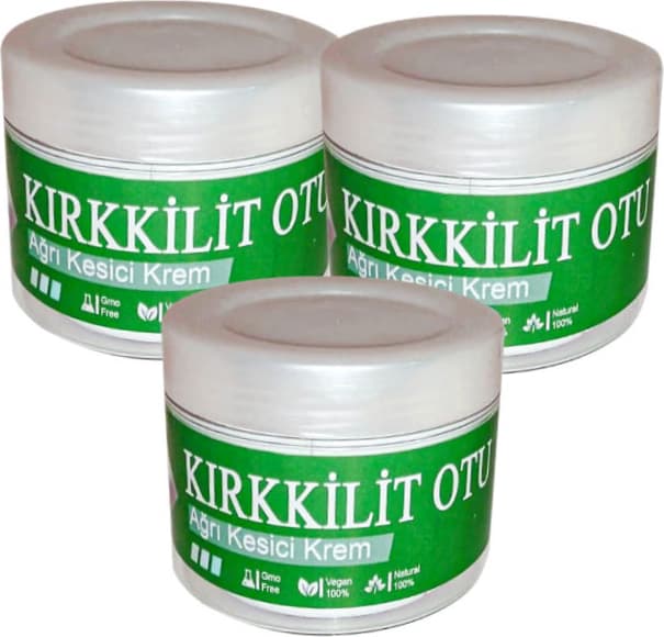 Kırkkilit Otu Kremi Büyük Boy 150 ml x 3 adet