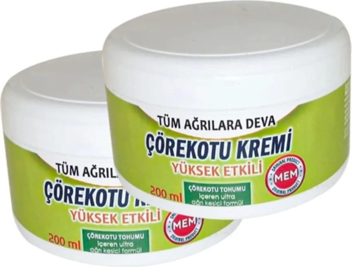 Mem Çörek Otu Kremi Green Box 200 ml Ölçeğinde x 2 Adet