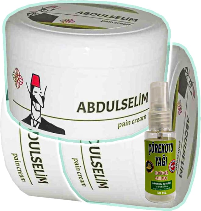 Abdülselim Kremi 3 Adet 200 ml + Çörek Otu Yağı Yağı 30 ml