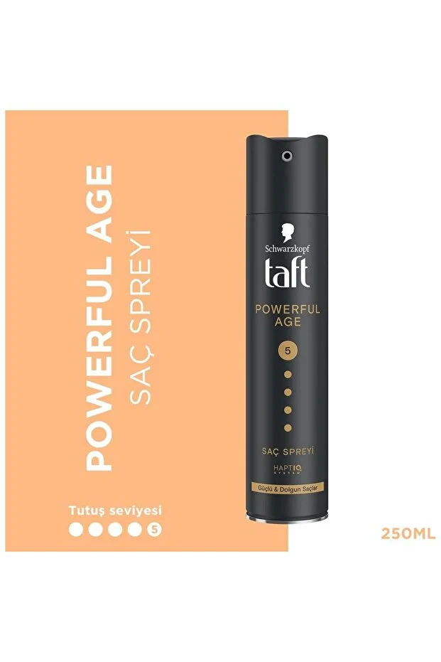 Saç Spreyi Powerful Age No: 5 Güçlü ve Dolgun Saçlar 250 ml
