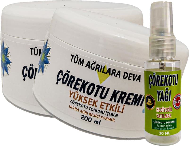 Playboy Çörek Otu Tohumu Kremi CRK:023 2tane 200 ml White Relax Box Büyük Boy + ve Yanında 30 ml Çörek Otu Yağı
