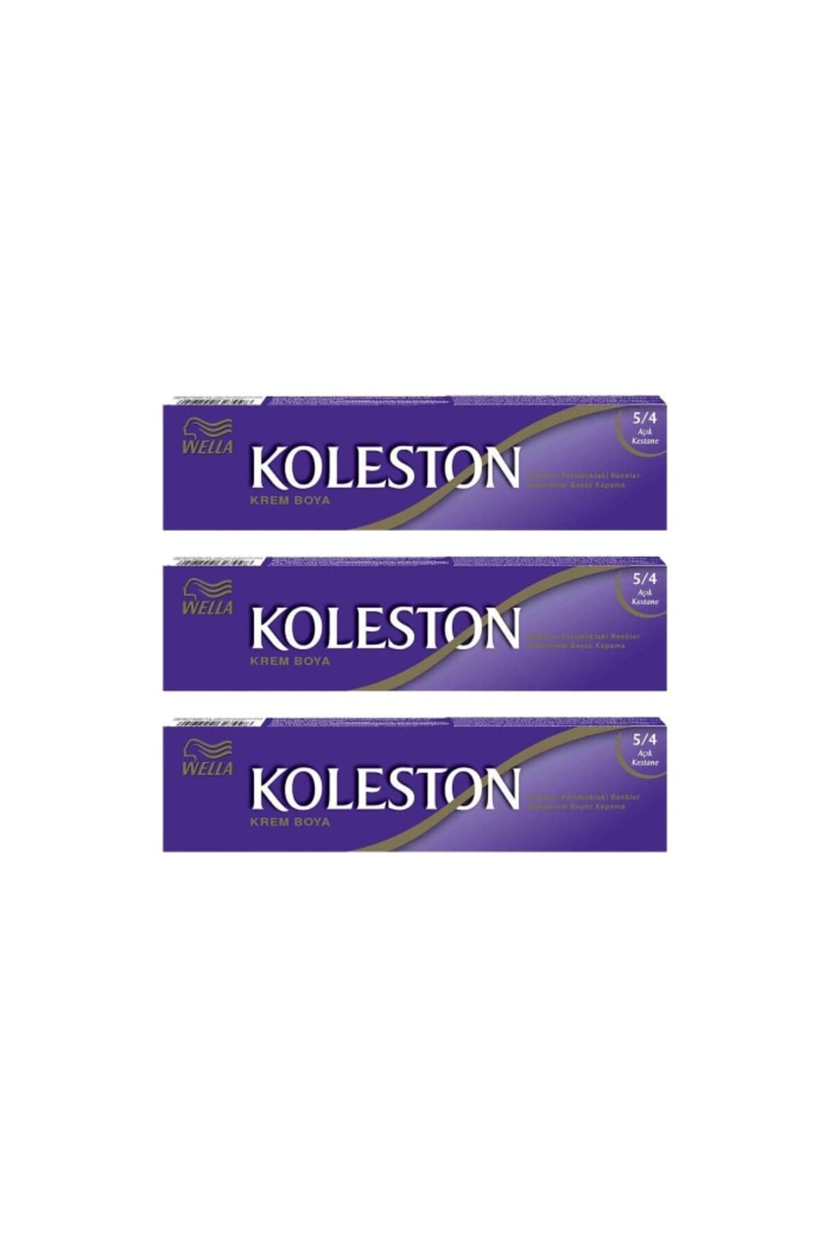 KOLESTON SİNGLE SAÇ BOYASI & NO: 5/4 AÇIK KESTANE
