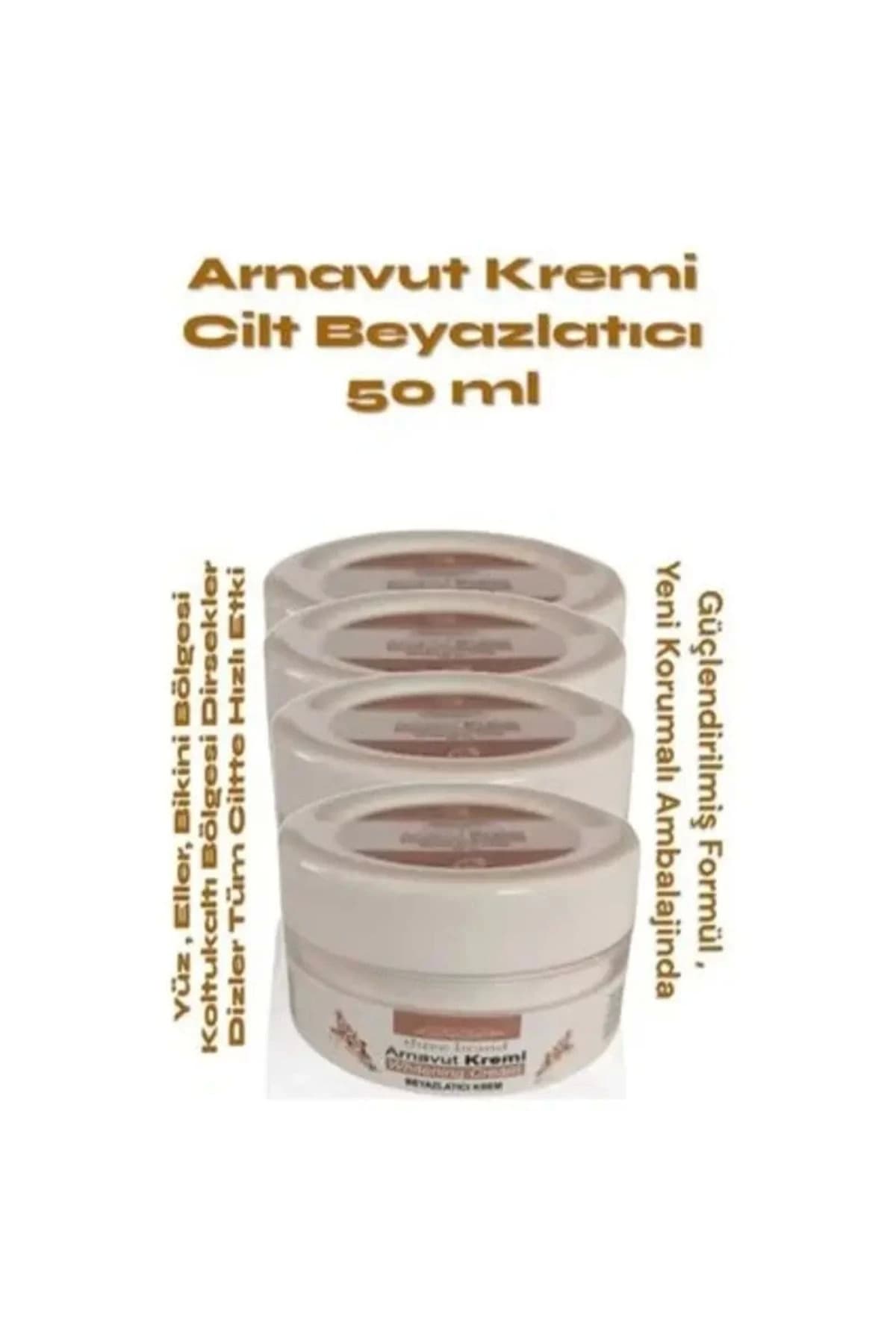 Whitening Cream Arnavut Kremi 50ml Aklık Kremi Beyazlatıcı Krem X 2 ADET