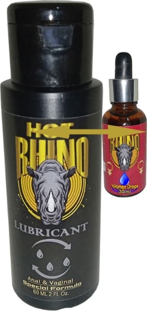 Hat Rhino Kadınlarda Erkeklerde Kullanmak Için Lubricantgel Yanında Kadınlarietkileyen Istekuyandırıcı Damla