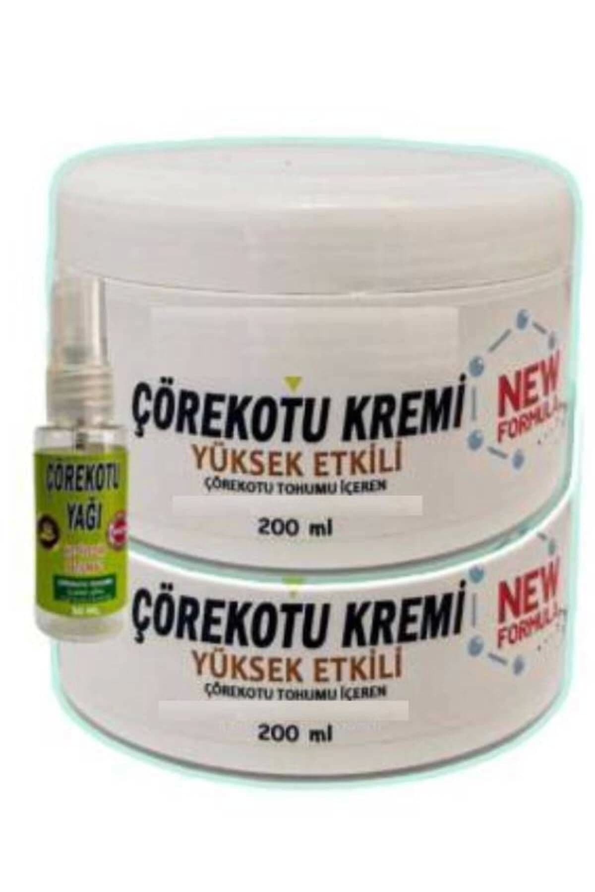 Çörek Otu Rahatlatıcı Masaj Bakım Kremi 2x200 ml + 30 ml Çörek Otu Yağ ile