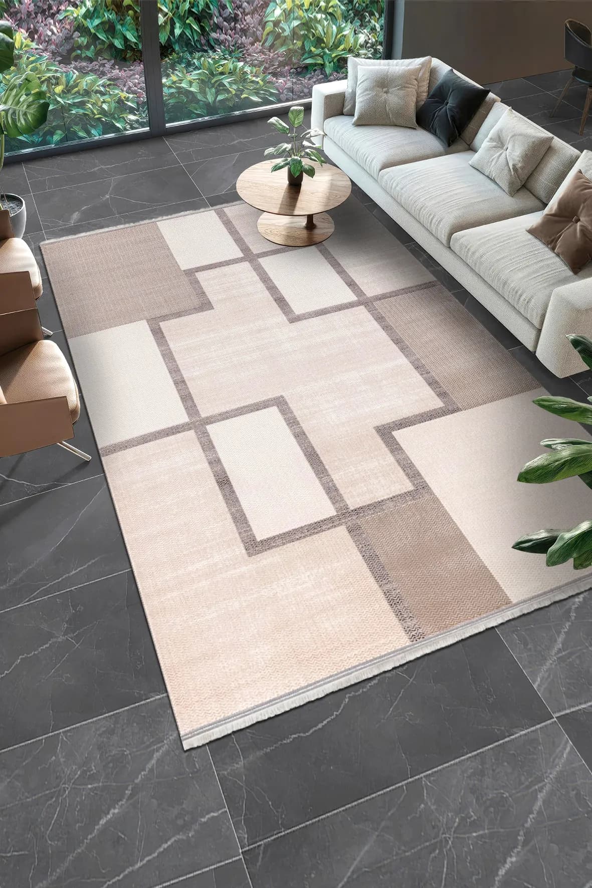 YoudayHomeCollection SAPPHİRE Model Oturma Odası Halısı