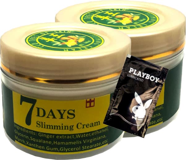 7 Days 2 Adet Ginger Miracle Slimming Cream Yağlara Parçalayıcı Kremi XONEHE0380 100 ml + 1 Adet Jel Hediye