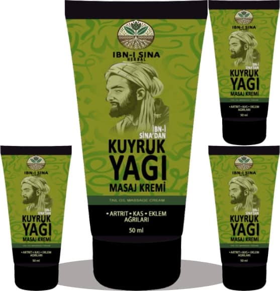 İbn-i Sina Herbal Ibn-I Sina Kuyruk Yağı Kremi 4 Adet 50ML