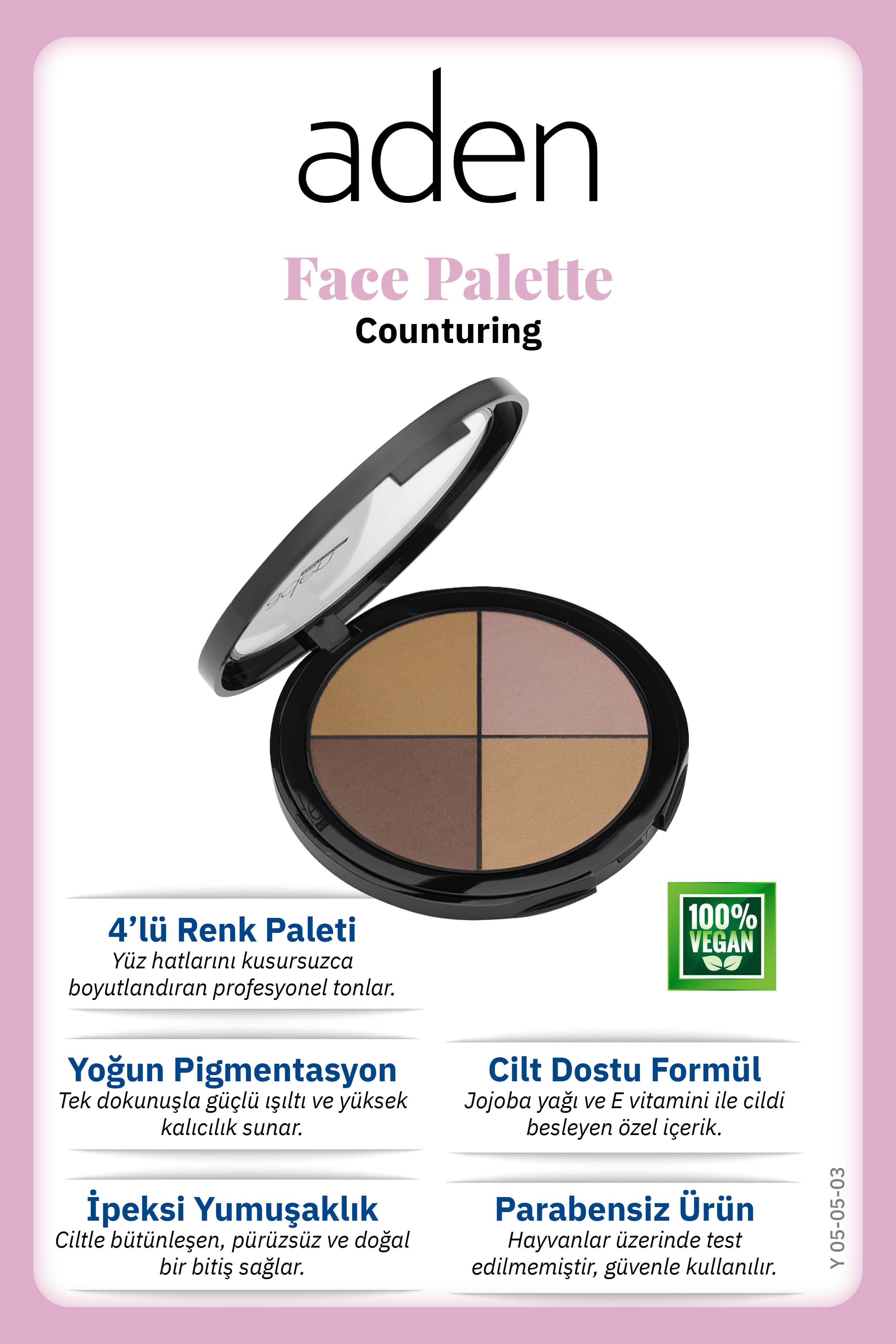 Aden Counturing Palette - Kontür Paleti