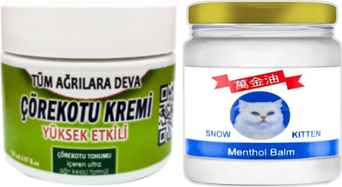 Çörekotu Çörek Otu Kremi Orta Boy 100 ml Krem + Snow Kitten Menthol Balm 50 ml