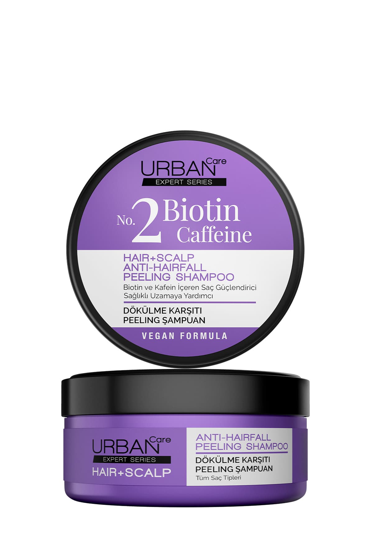 SAÇ ŞAMPUANI & PEELING EXPERT BİOTİN VE KAFEİN DÖKÜLME KARŞITI ARINDIRICI VEGAN 200ML