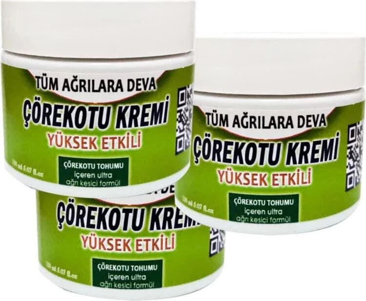 Çörek Otu Tohumu Yağı Bakım Masaj Kremi 3X150 ml