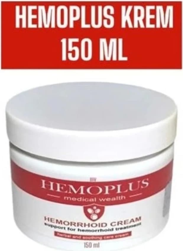 Hemoplus Bakım Kremi 150 ml x 1 Adet