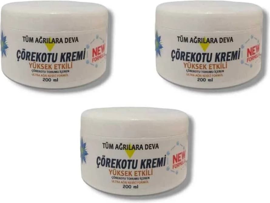 Süper Çörek Otu Kremi Yenilenen Ultra Formul Tümüne Deva 200 ml 3 Adet