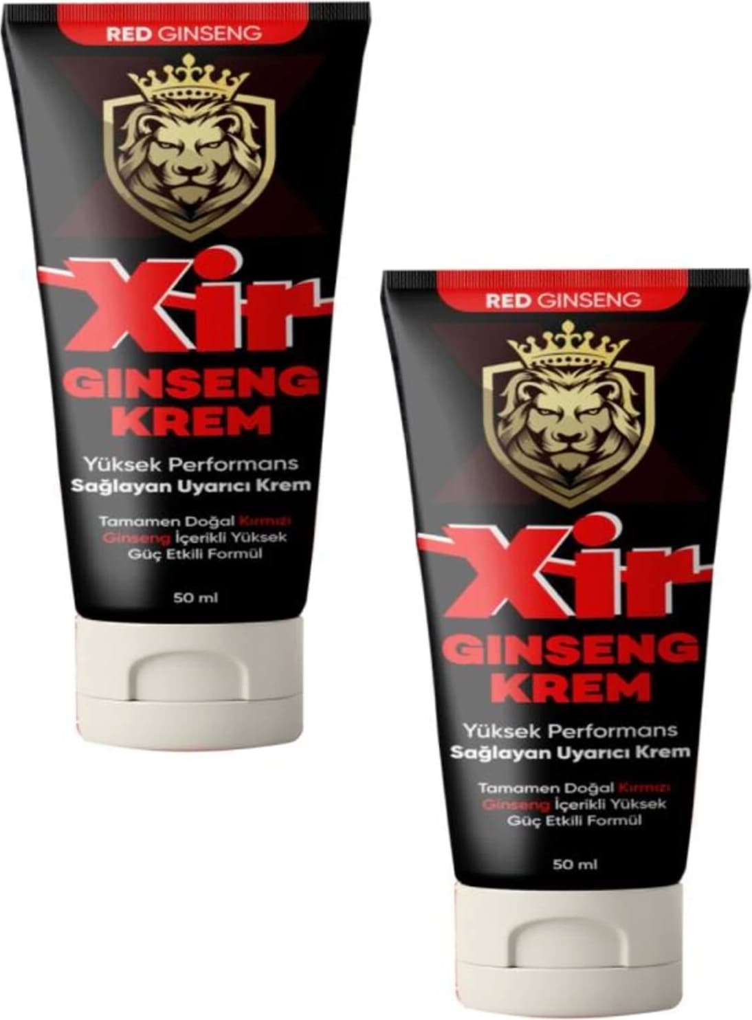 Xir Ginseng Erkekler İçin Masaj Krem 50 ml x 2 Adet