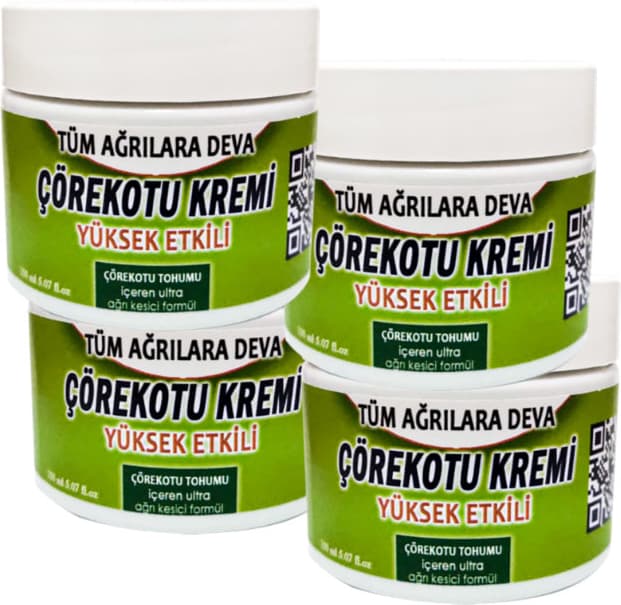 Çörek Otu Tohumu Yağı Karışımlı Paincream HZNKS047 Büyük Boy Agrikremi 4tane 150 ml