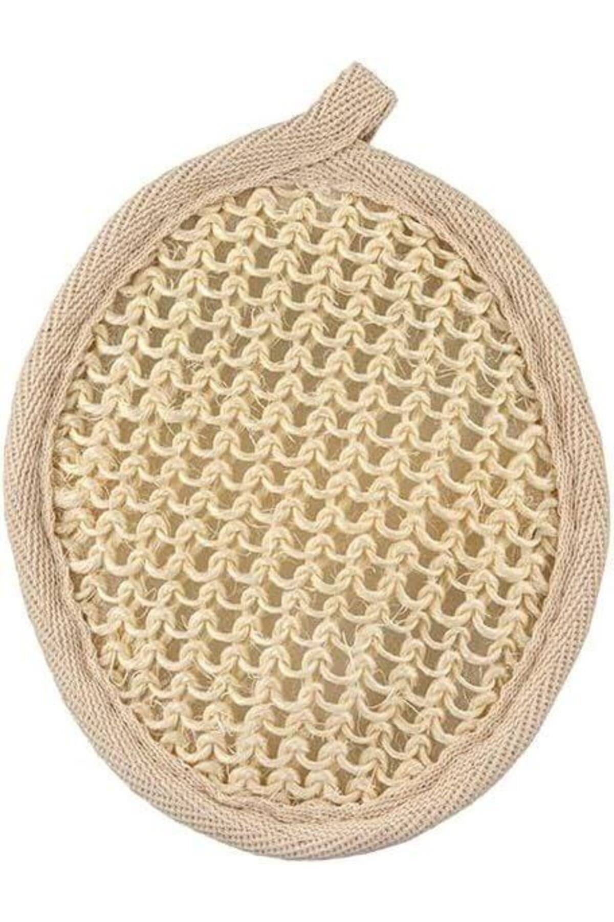 Sisal Ped Yüz Vücut Oval Lif & Selülit Karşıtı Banyo Lifi Karma Ciltler İçin