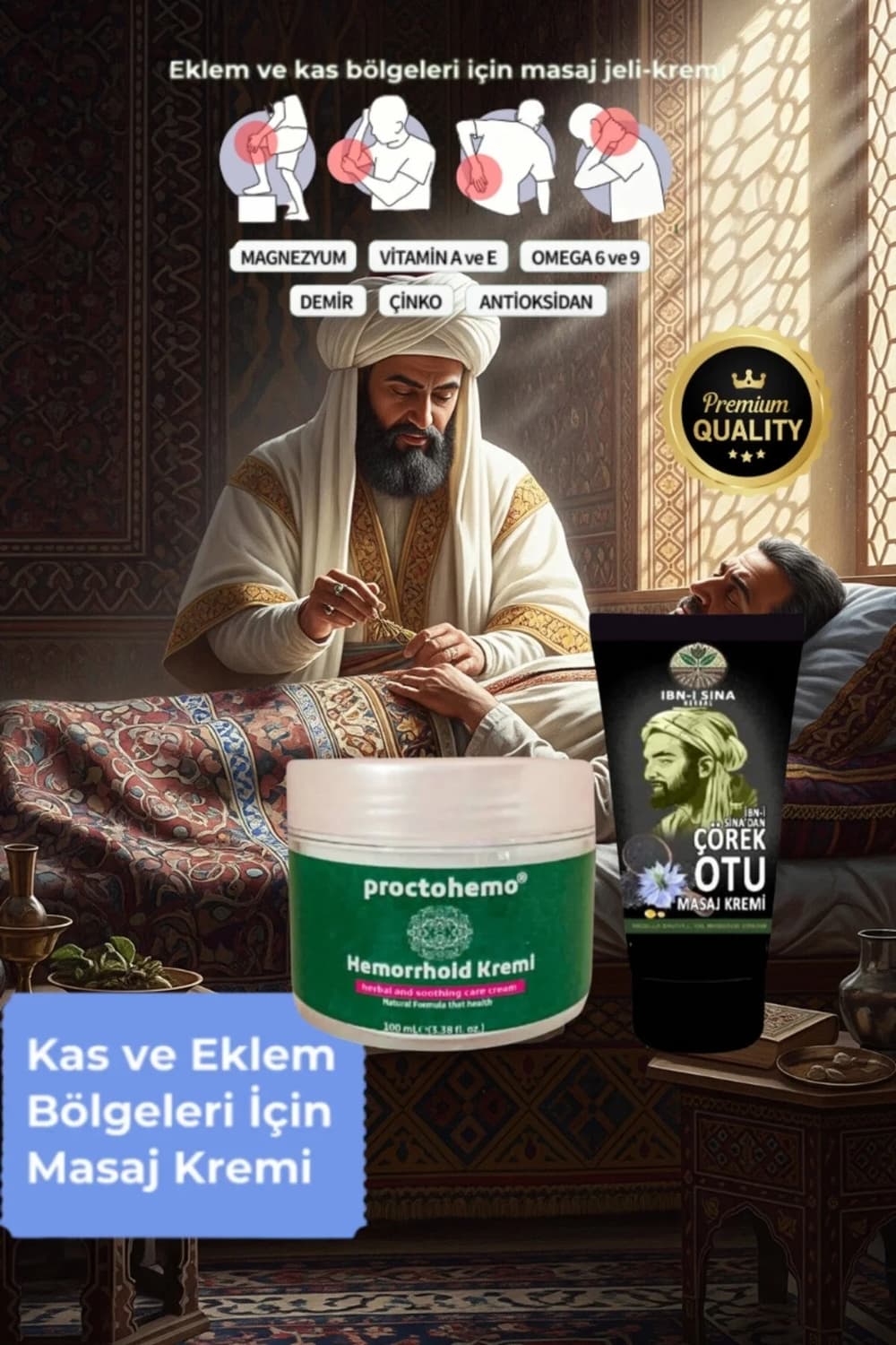 Proctohemo 100 ml Kremi + Ibnisina Çörek Otu Kremi 50 ml