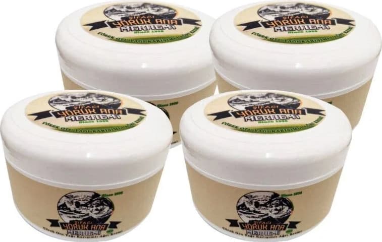 Yörüklü Çörek Otu Karışımlı Bakım Kremi 4X200 ml