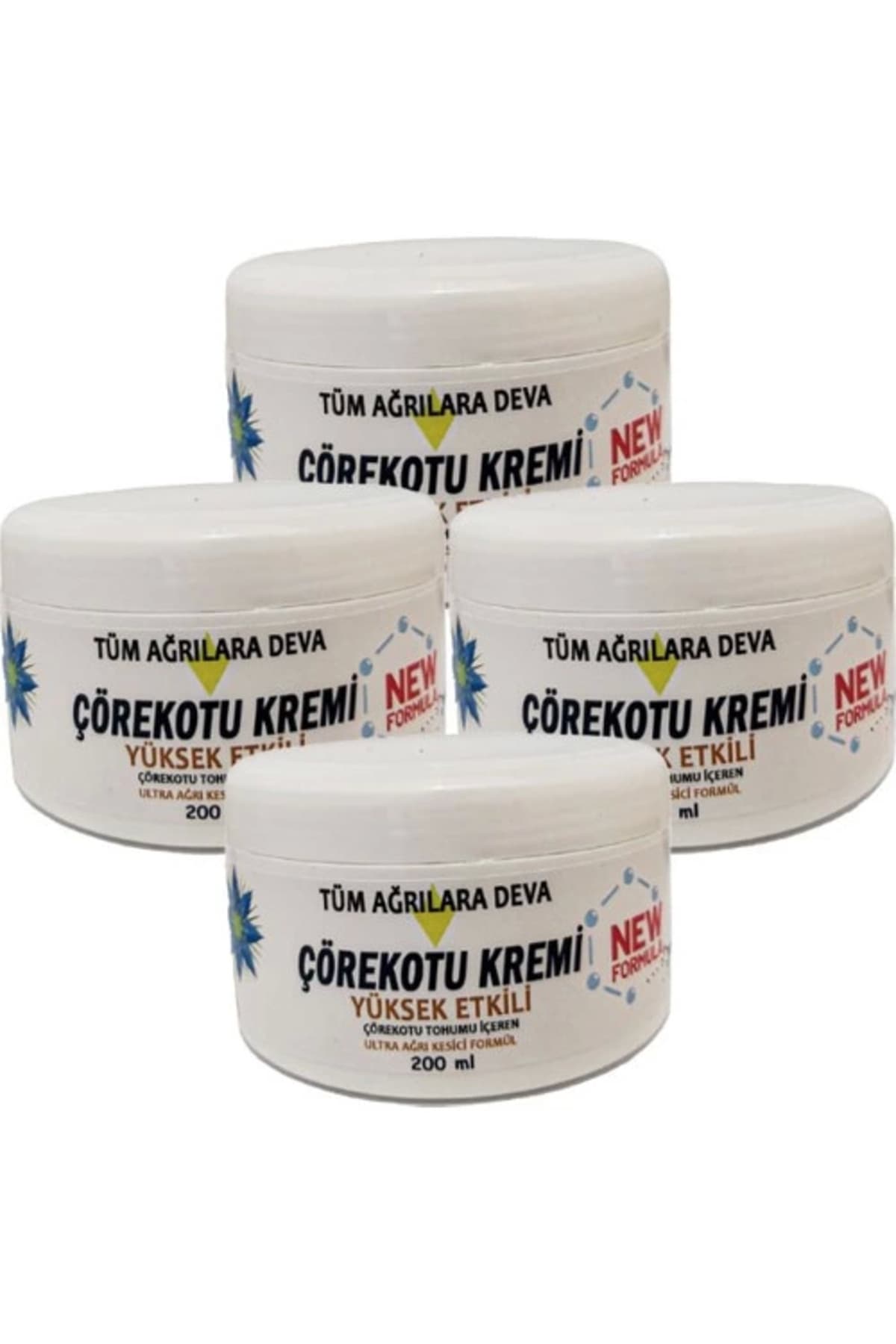 Corex Çörek Otu Kremi White Box 4 Tane x 200 ml