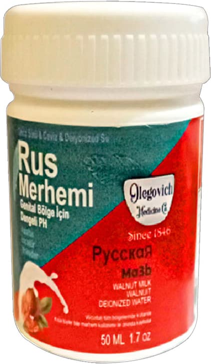 Glegnd Valnut Milk & Walnut Russ Merhemi 50 ml Kadın Özel Yerler Tüylere Krem