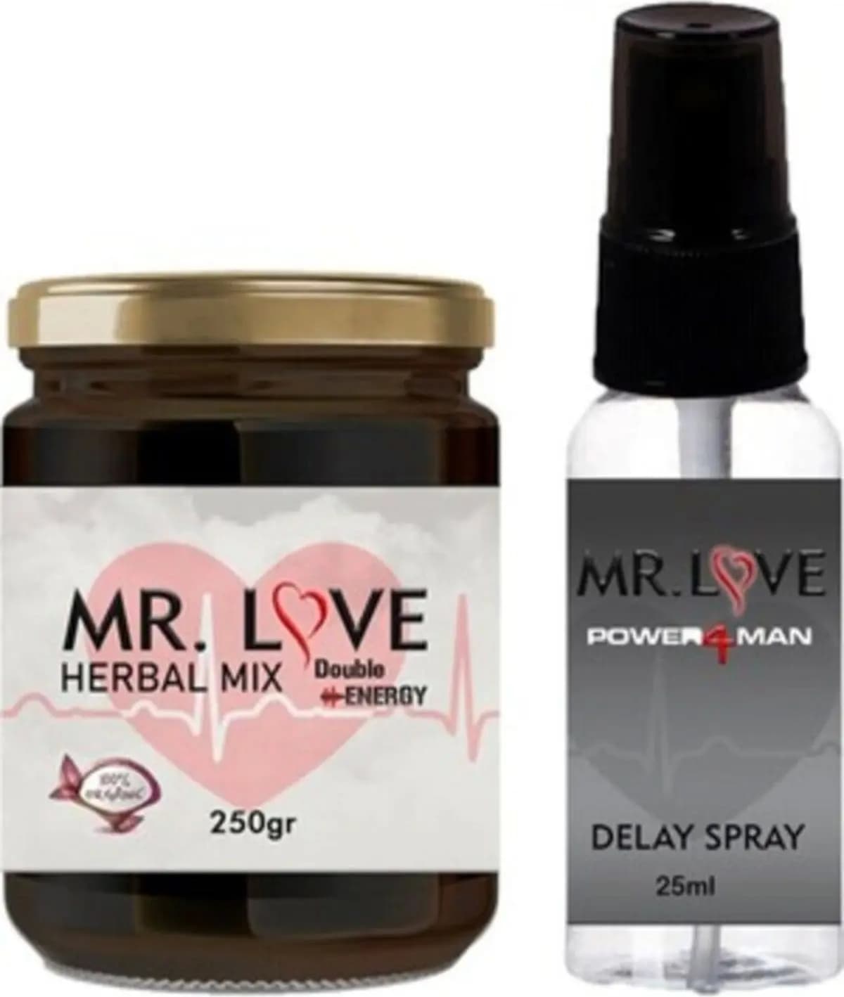 Erkek Macun 250 gr + Mr Love 30 ml Uzun Deneyim Sprey