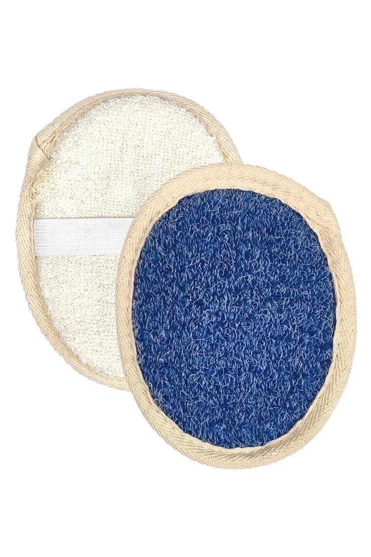 Poly Cotton Ped Yüz Vücut Lifi & Ölü Deri Karşıtı Doğal Banyo Eldiveni