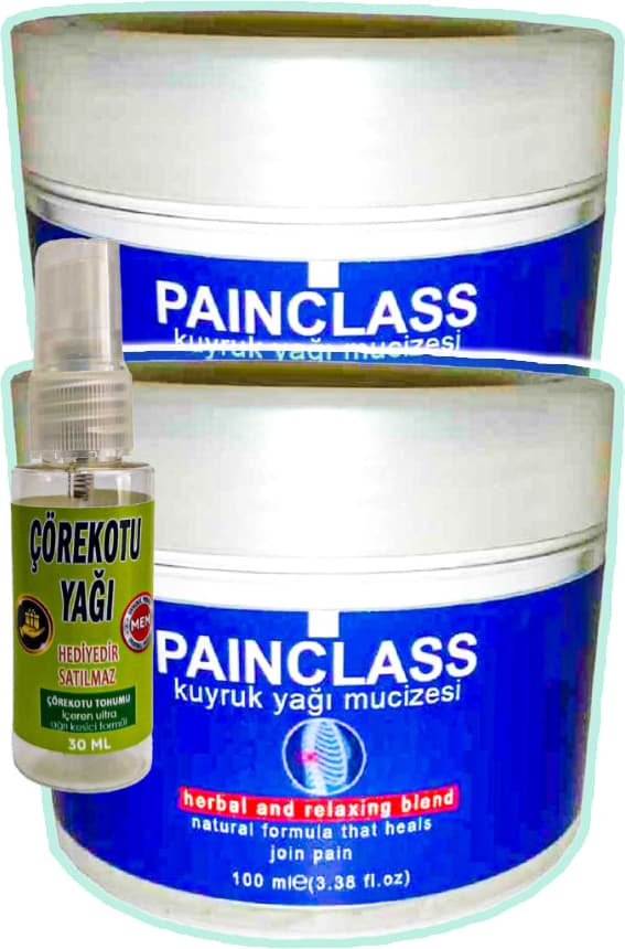 Painclass Kuyrukyağı Agrikremi 2 Tanerah Atlama Blend + 30 ml Çörek Otu Agriyağı